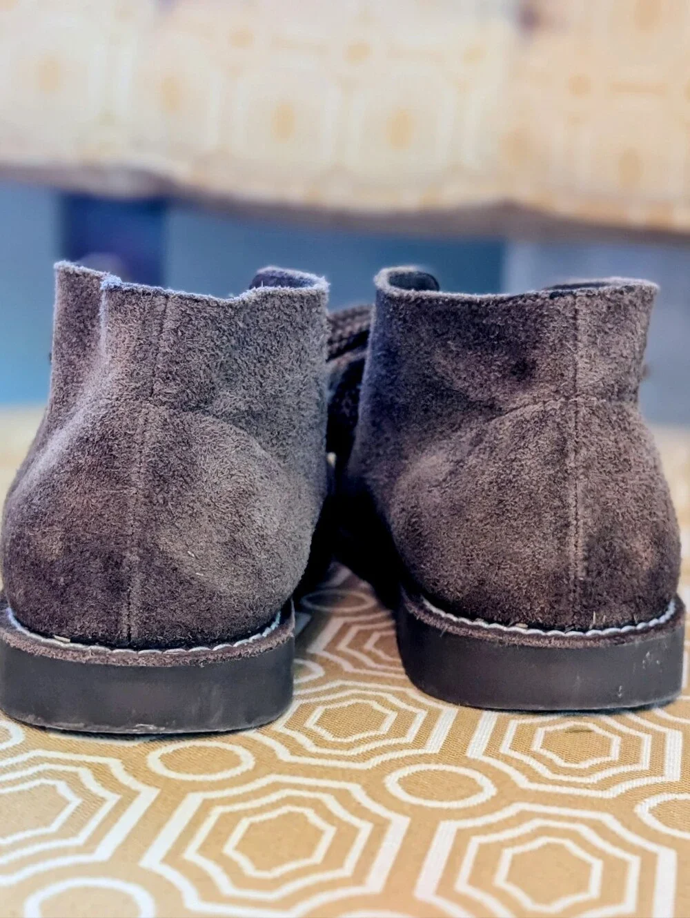 J. Crew Kids Dark Brown Suede Lace-Up Boots